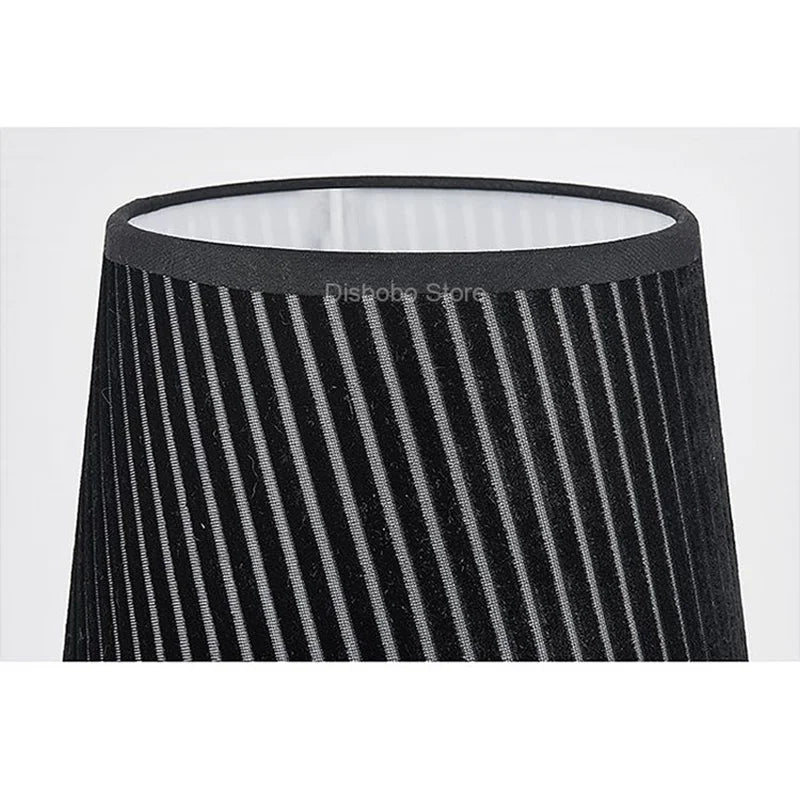 Black and White Living Room Coffee Table Bedroom Night Lamp Design Bedside Lamps Korean Decor Nordic Furniture Indoor Lighting